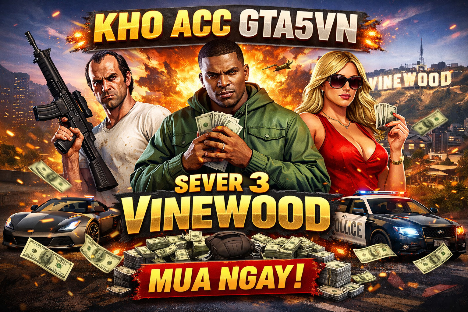 𝗔𝗰𝗰 𝗧𝗮̀𝗶 𝗦𝗮̉𝗻 𝗦𝘃𝟯 𝗩𝗶𝗻𝗲𝘄𝗼𝗼𝗱